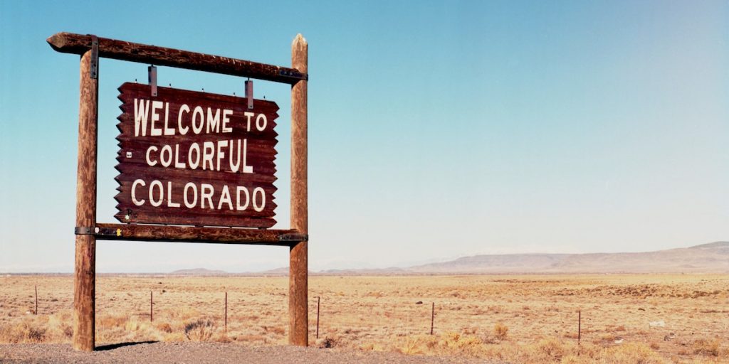 Welcome to Colorful Colorado sign