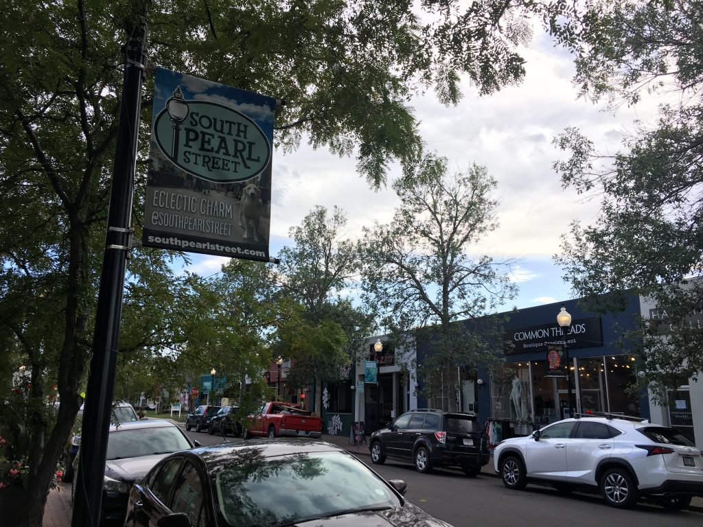 South Pearl Street storefronts